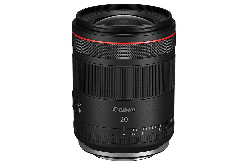 Objetiva Canon RF 20mm f/1.4L VCM para Criadores de Conteúdo